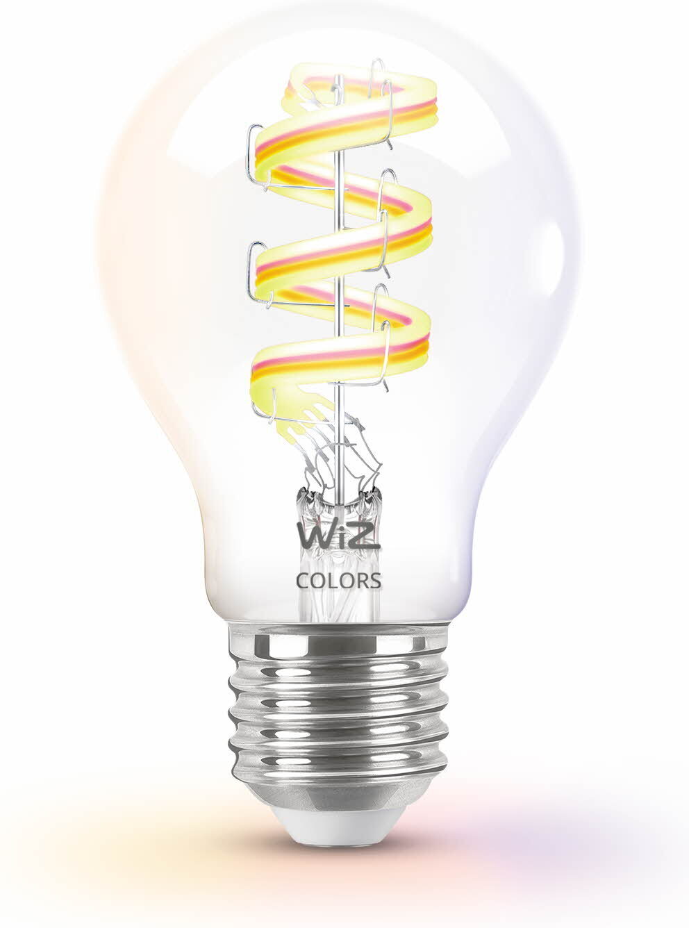 WiZ nutipirn, E27, A60, RGB, Wi-Fi, 2200-6500 K, 470 lm, läbipaistev, 1 tk - Image 2