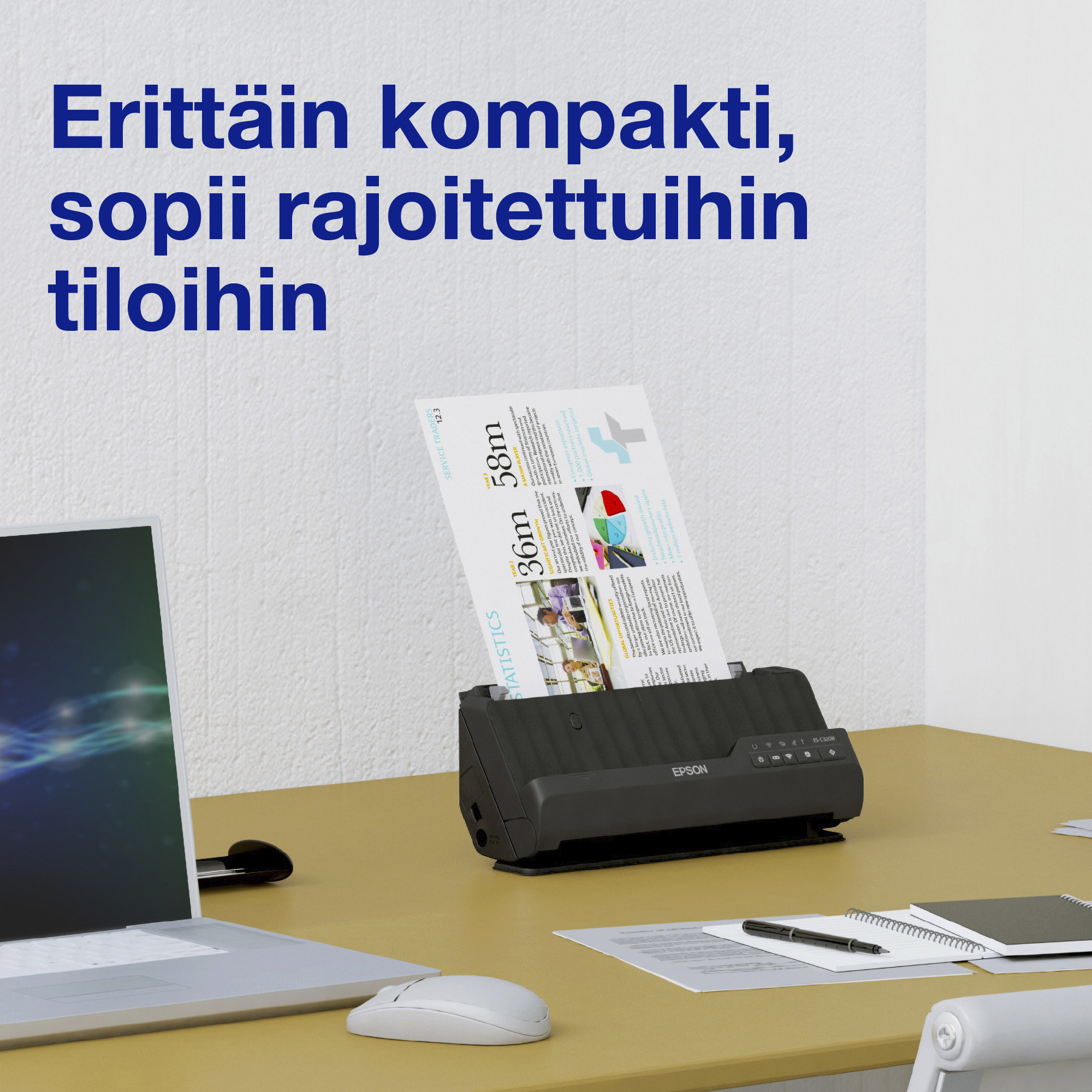 Epson WorkForce ES-320W -A4 skanner, juhtmevaba - Image 4