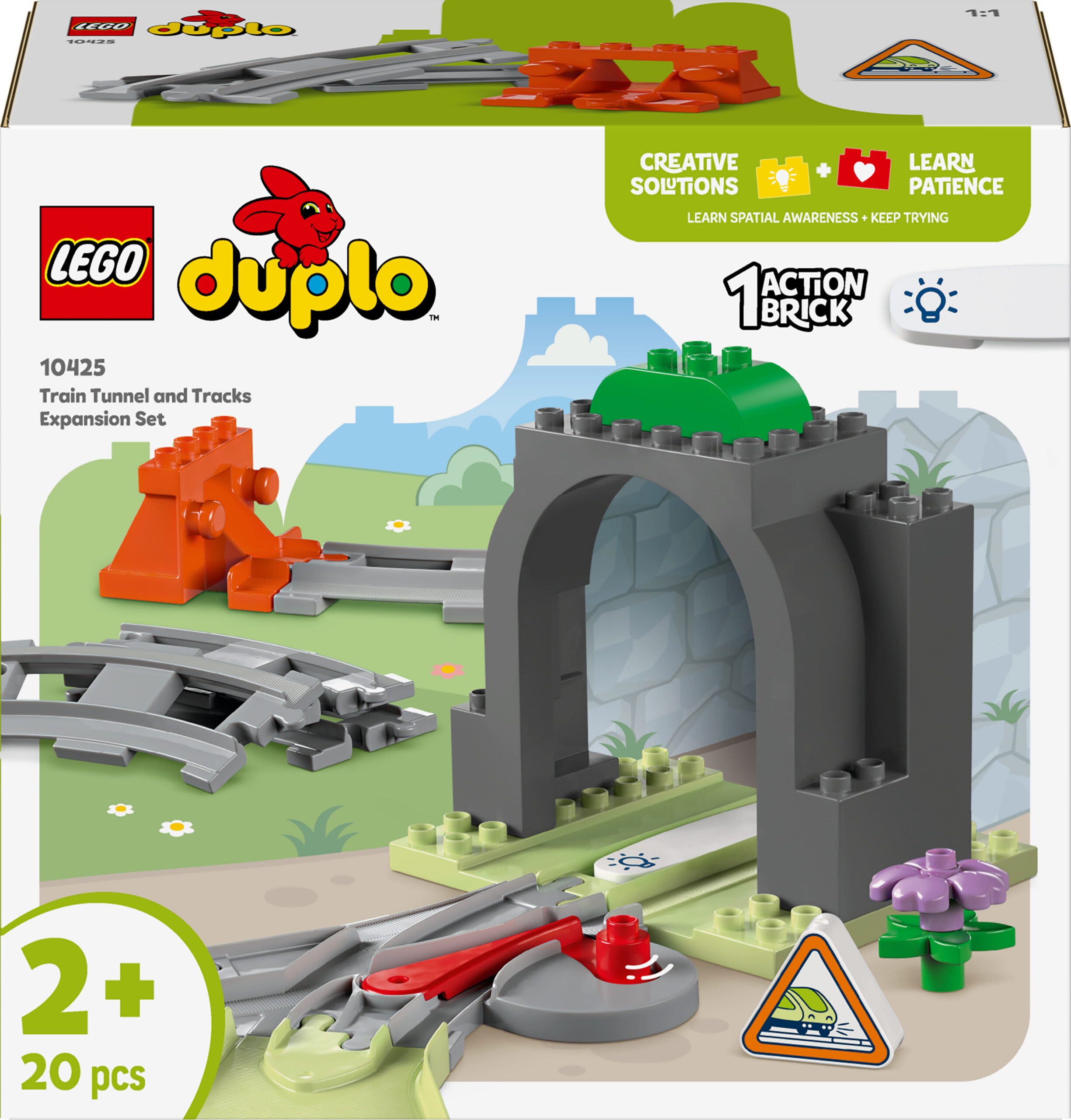 LEGO DUPLO Town 10425 - Tunneli ja rööbaste laienduskomplekt