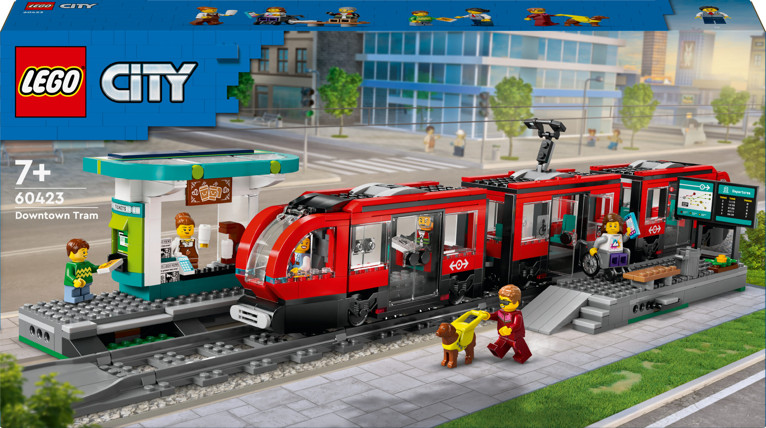 LEGO City Trains 60423 - City Light Rail Stop