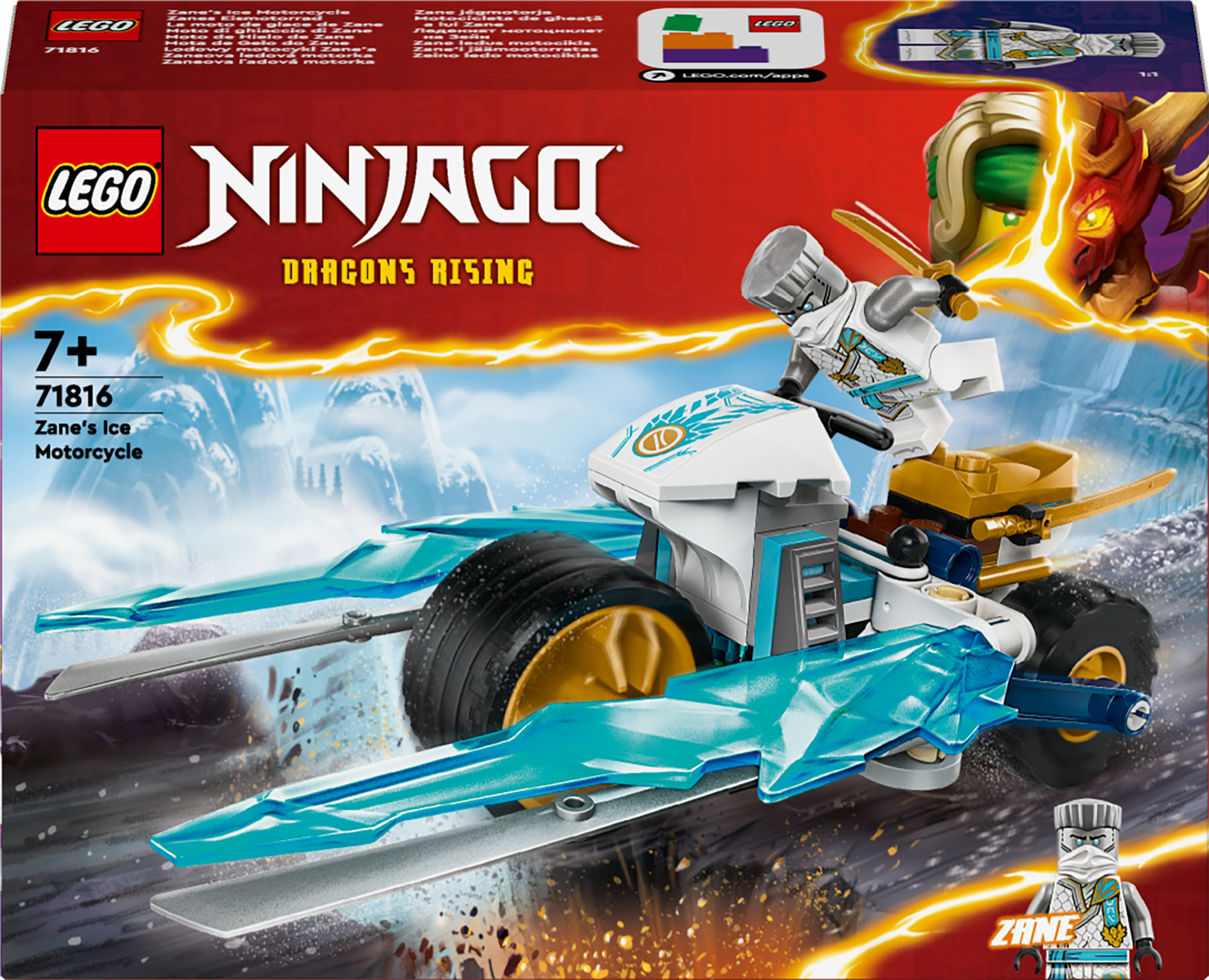 LEGO Ninjago 71816 - Zane'i jääratas