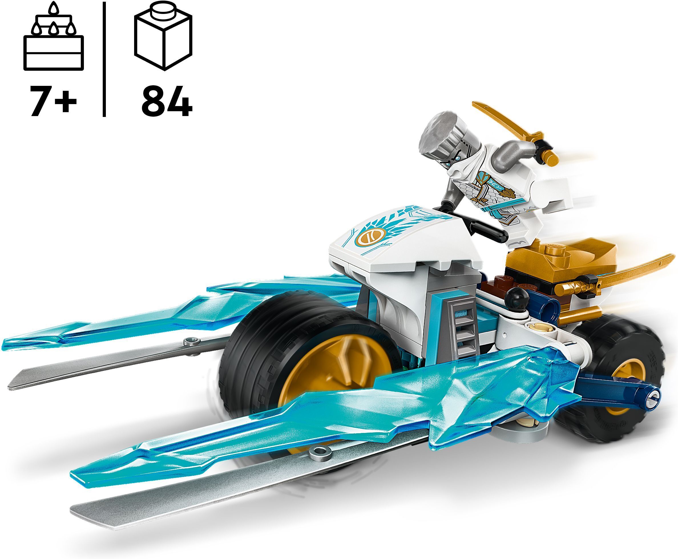 LEGO Ninjago 71816 - Zane'i jääratas - Image 2