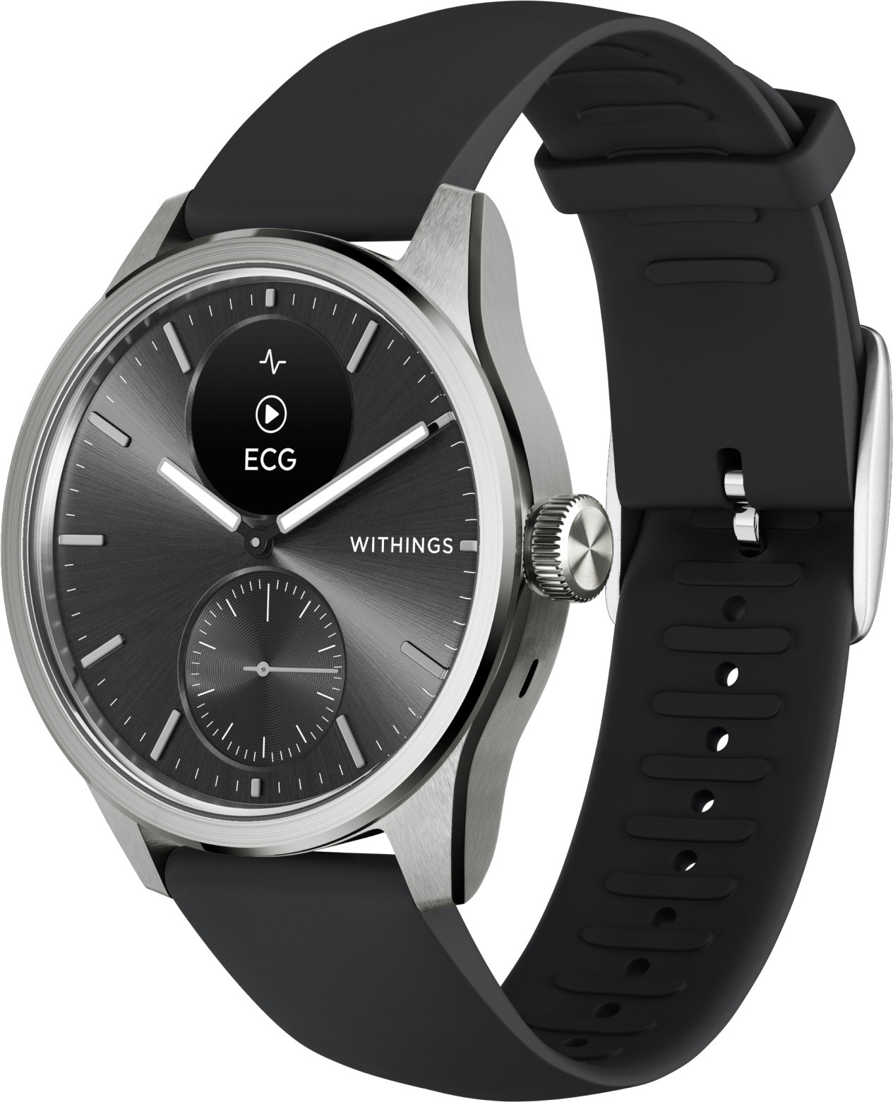 Withings Scanwatch 2 nutikell, 42 mm, must