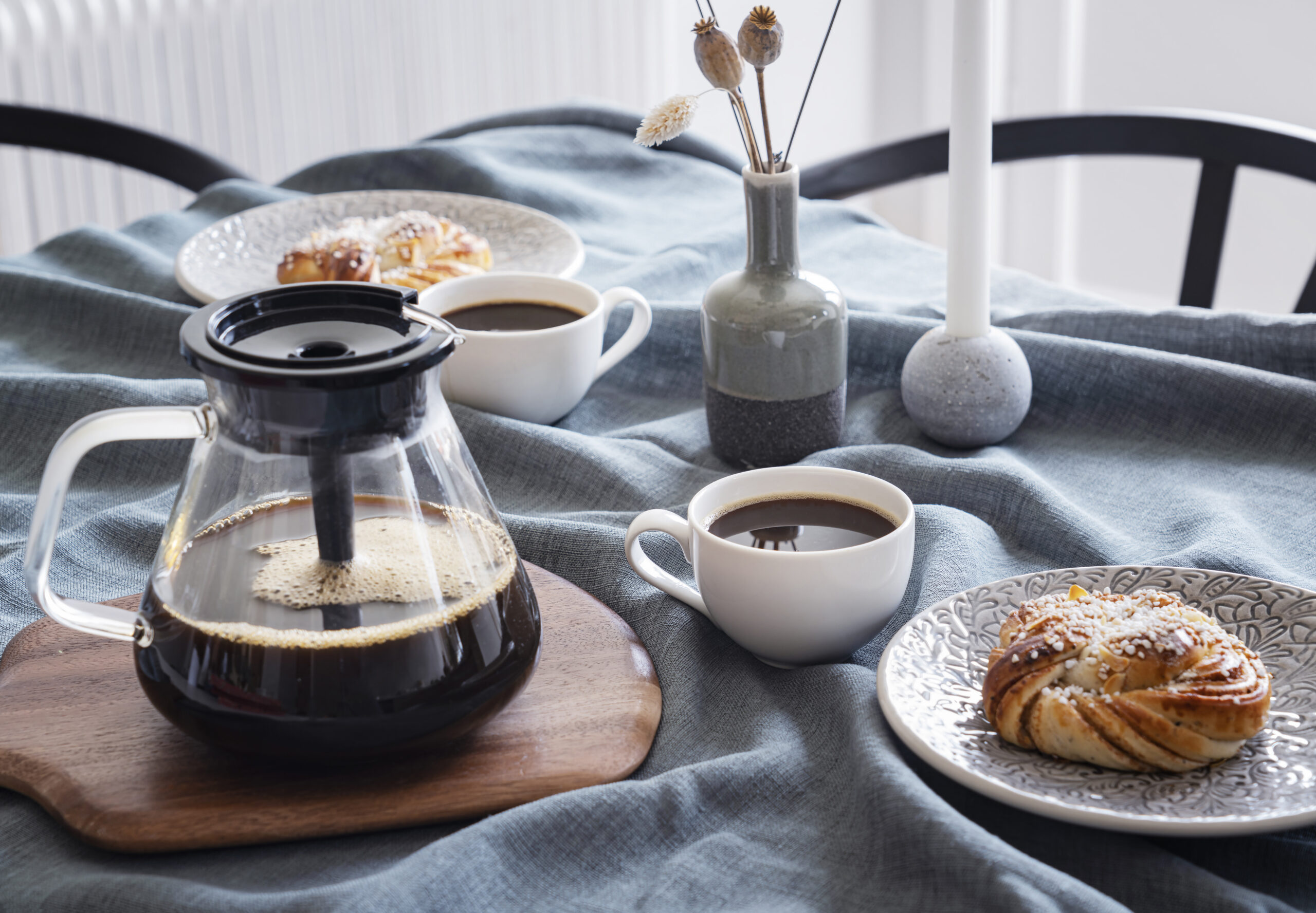 OBH Nordica klaaskann Blooming kohvimasinatele, 1,25 L - Image 2