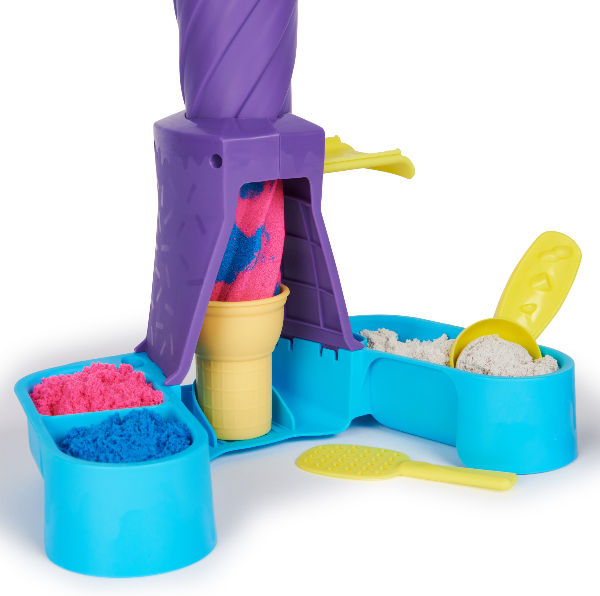 Kinetic Sand pehme serveerimisjaam - jäätisemängukomplekt - Image 5