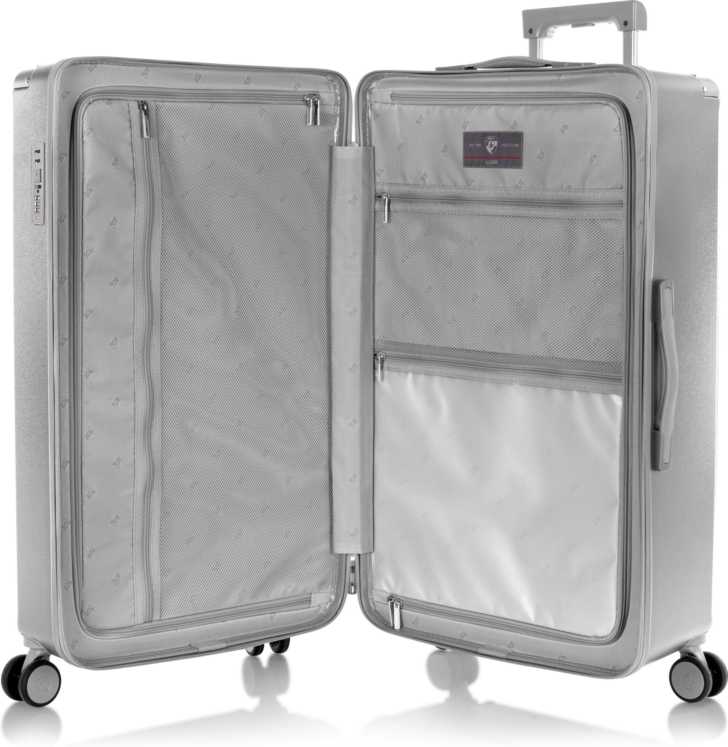 Heys Luxe Trunk 76 cm kohver, hõbedane - Image 4