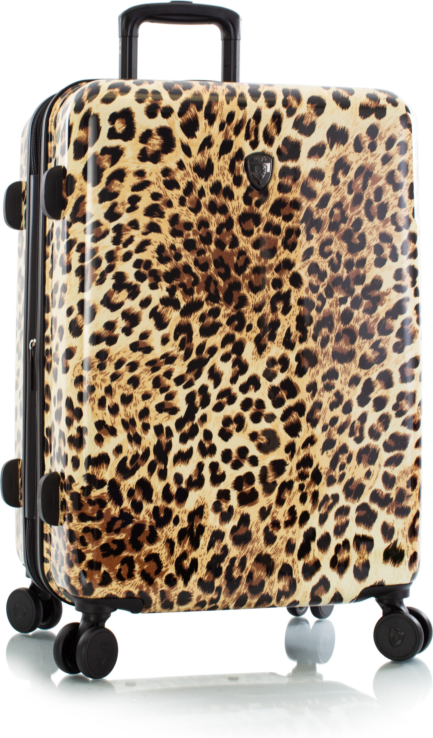 Heys Brown 66 cm kohver, leopardimustriga