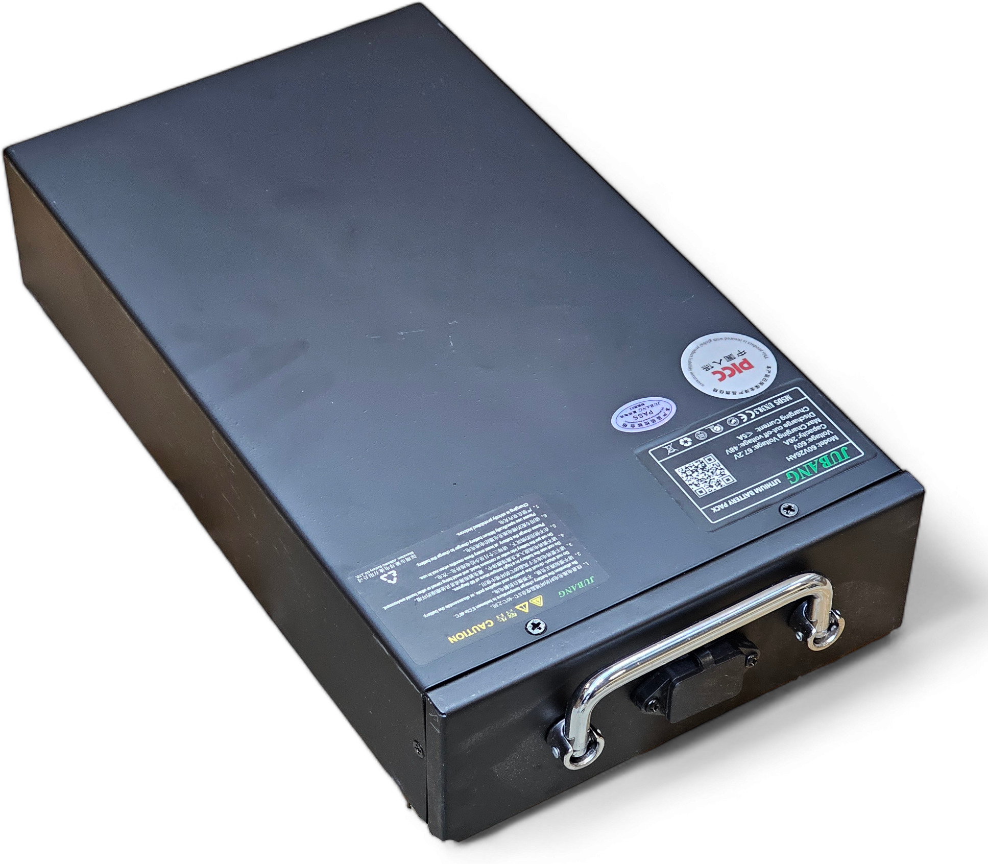 E-go elektrilise tõukeratta aku 26 Ah, 60 V