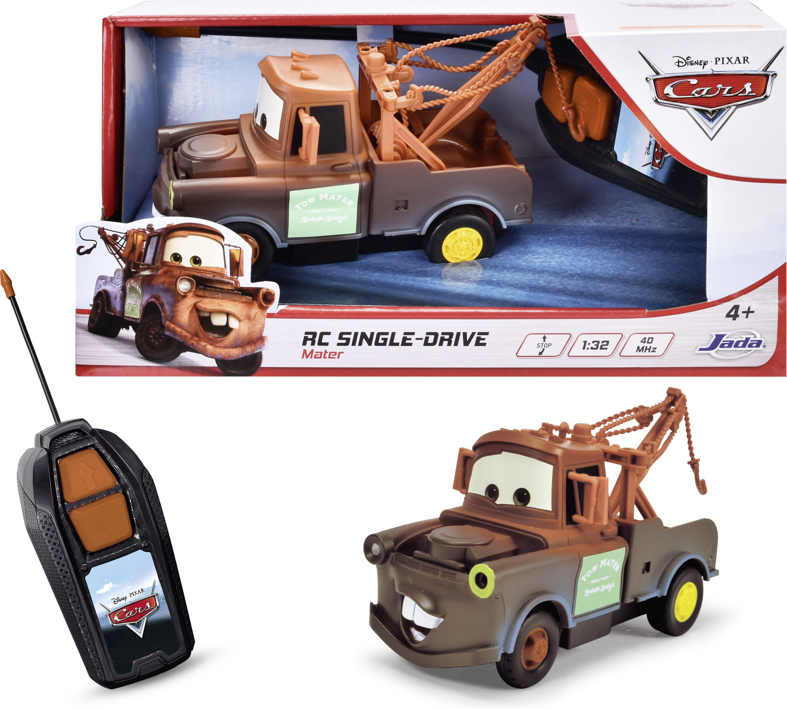 Jada Disney Pixar Cars puldiga auto, Martti, RC