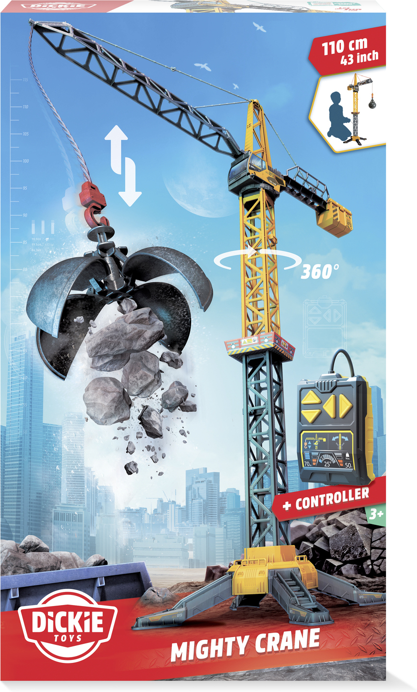 Simba Dickie Mighty Crane - Mighty Tower Crane