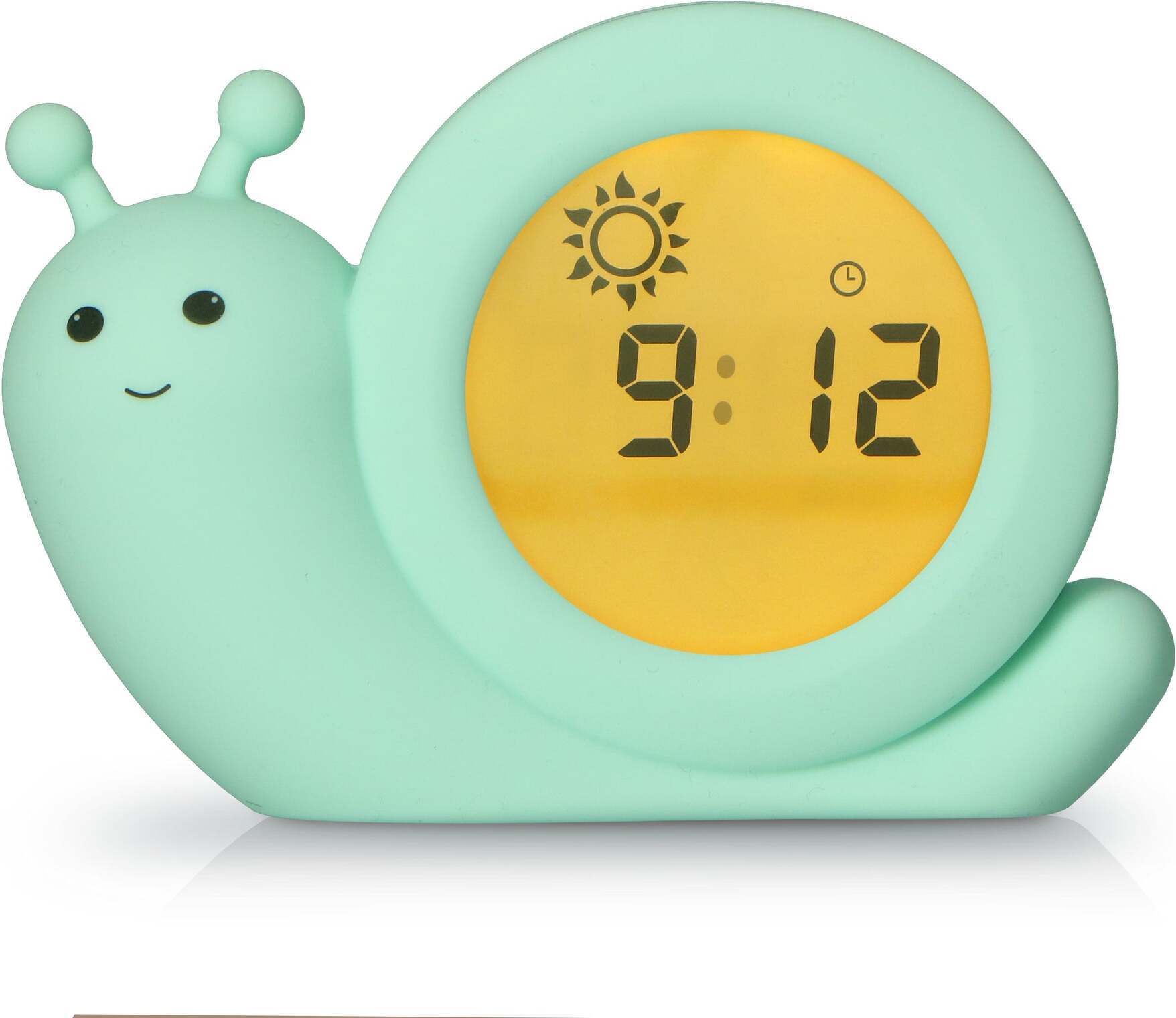 Alecto Baby Simon Snail unerütmi äratuskell, mündiroheline - Image 2