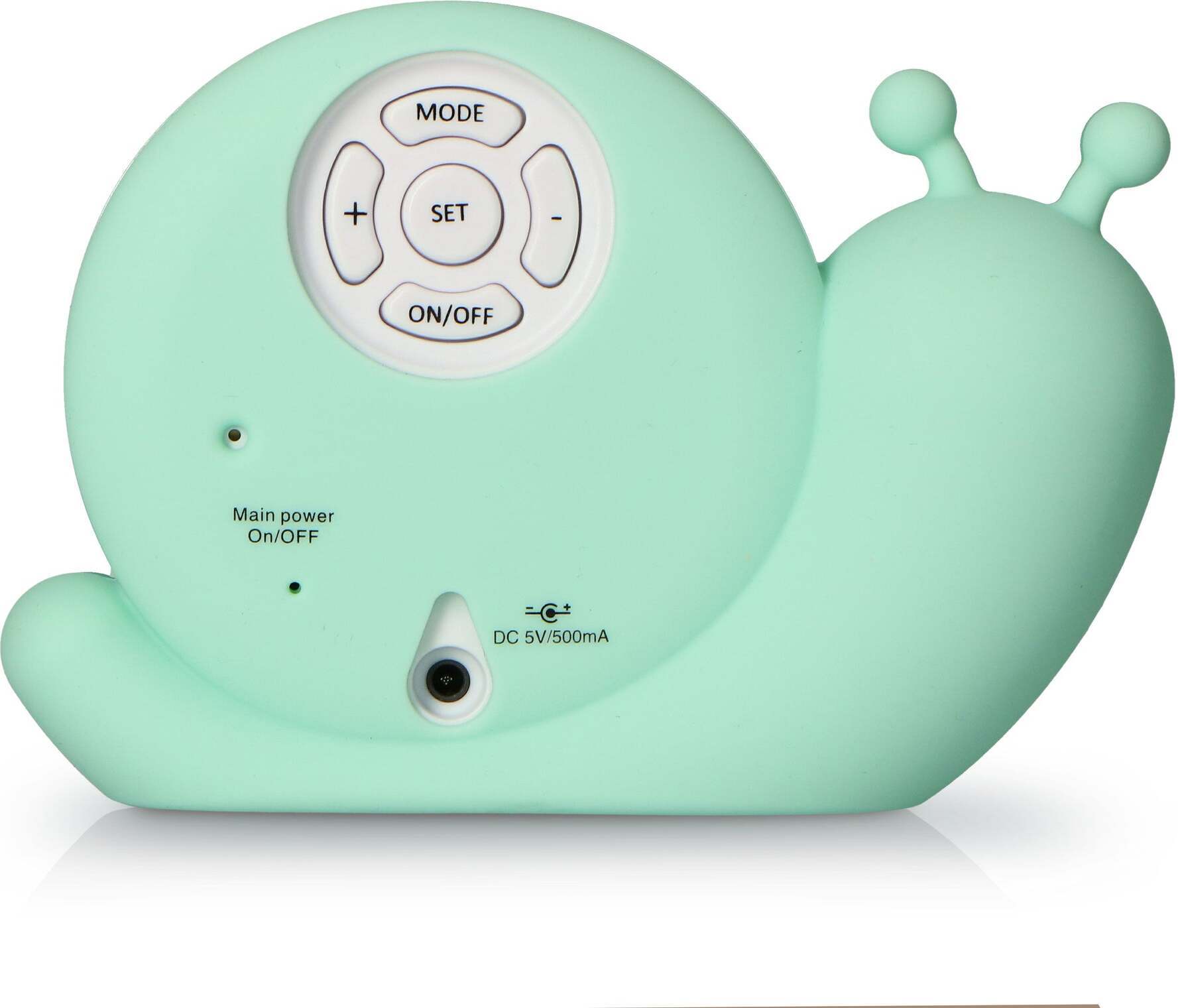 Alecto Baby Simon Snail unerütmi äratuskell, mündiroheline - Image 5