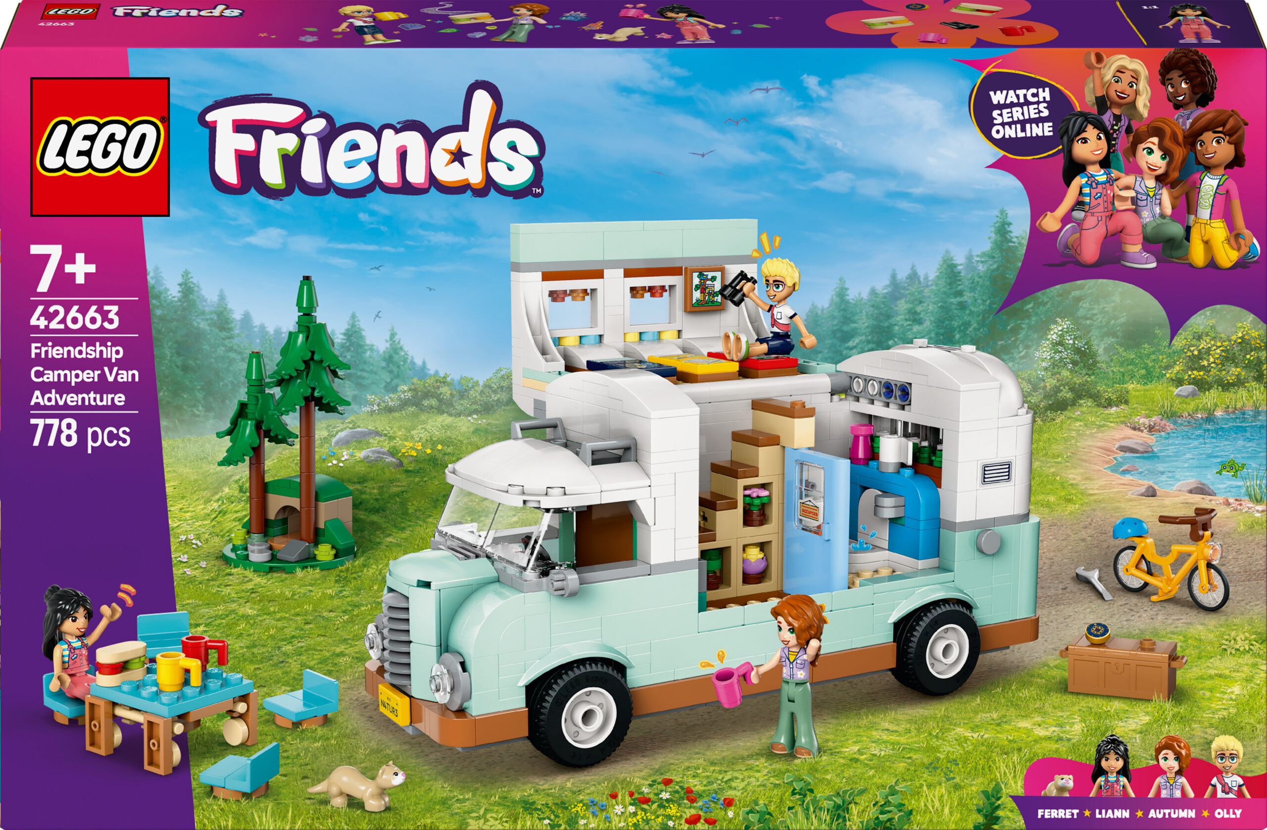 LEGO Friends 42663 - Sõprade haagissuvila seiklus