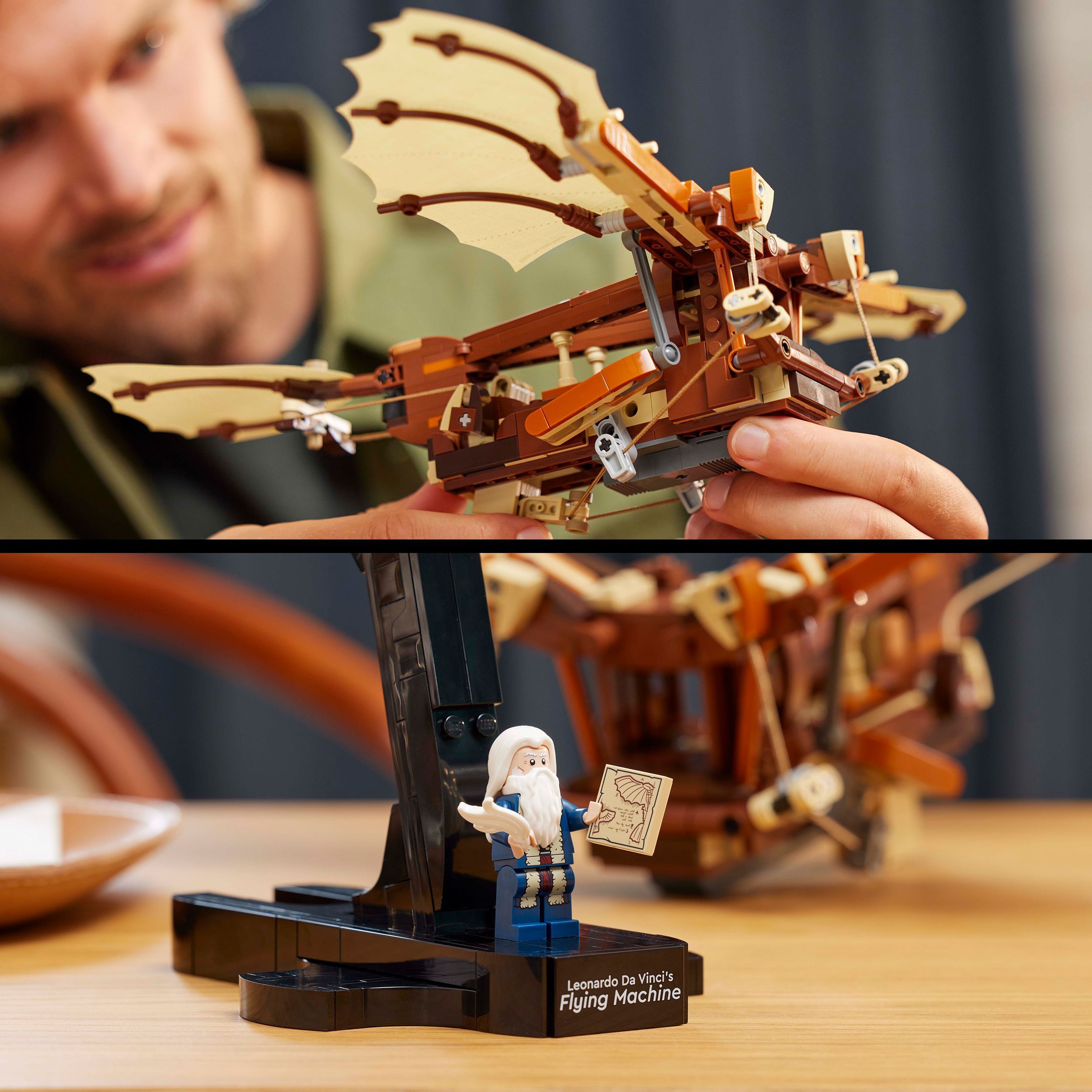 LEGO Icons 10363 – Leonardo da Vinci lendav masin - Image 5