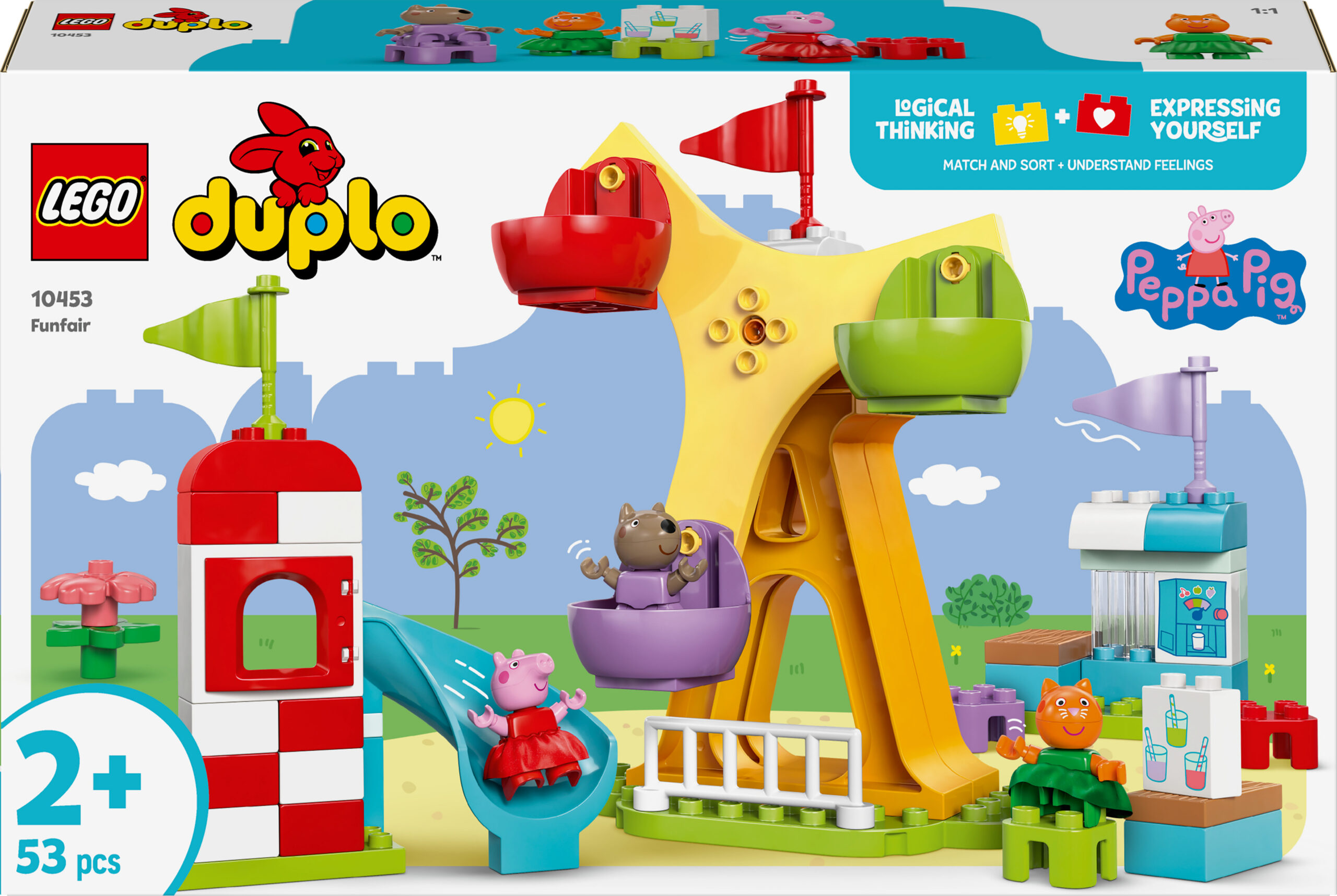 LEGO DUPLO Peppa Pig 10453 – Lõbustuspark