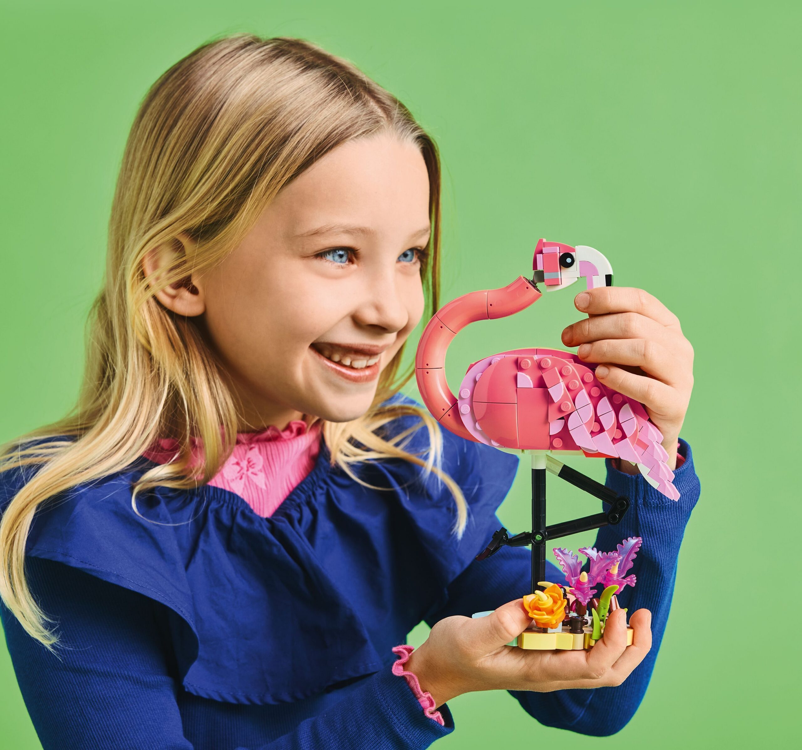 LEGO Creator 31170 – Metsloomad: Roosa flamingo - Image 3