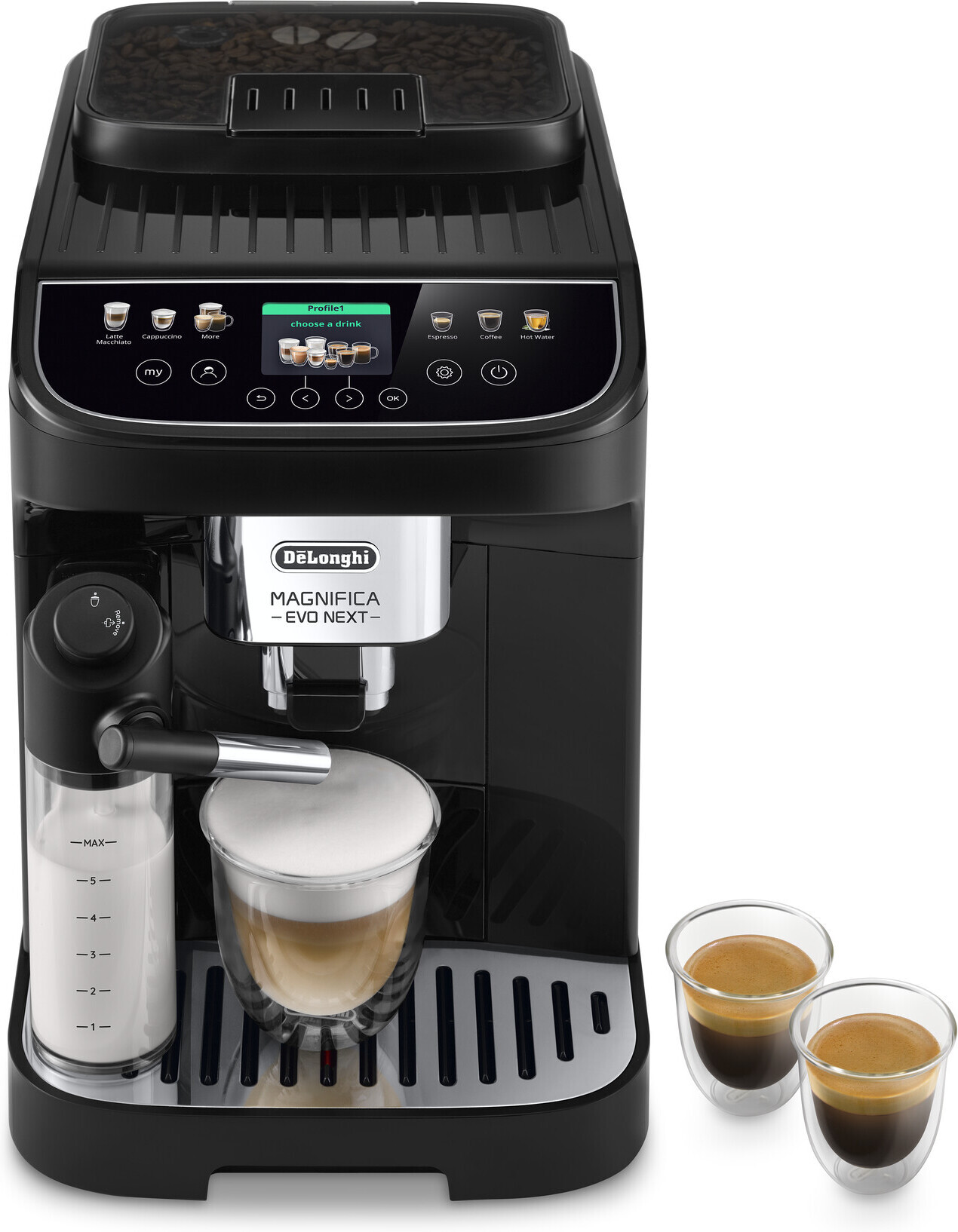 De'Longhi Magnifica Evo Next kohvimasin, ECAM310.60.B, must