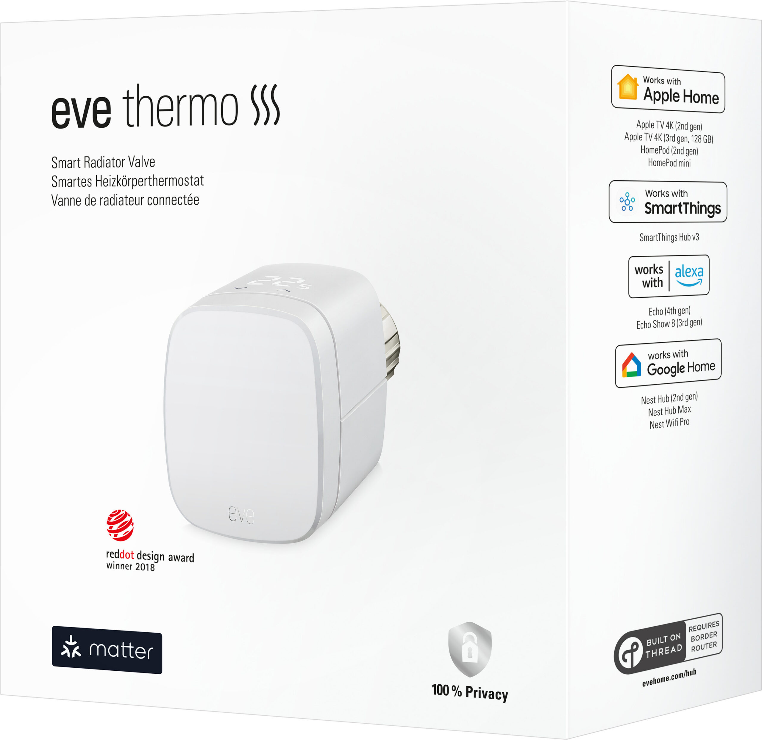 Eve Thermo nutikas radiaatoriventiil