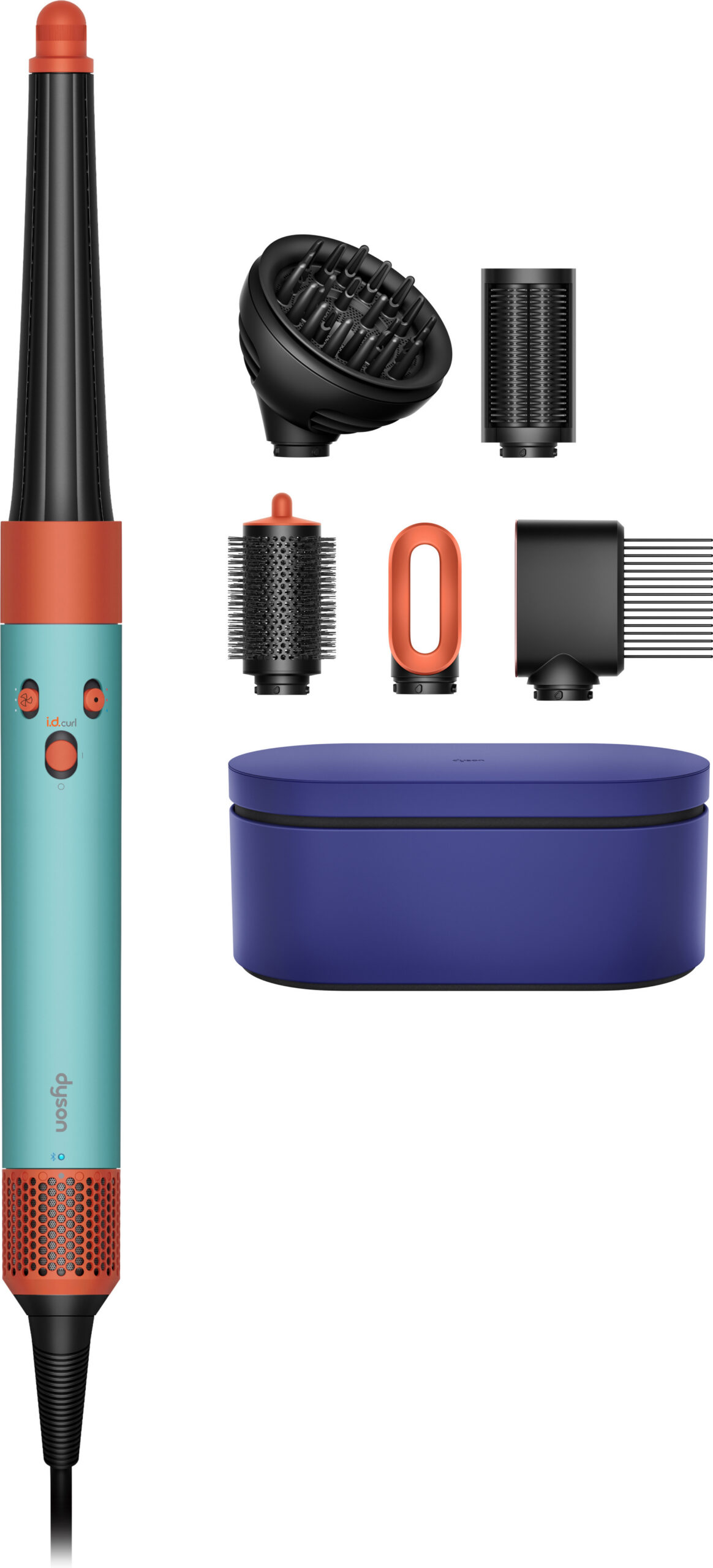 Dyson Airwrap I.D. Curly + Coily multifunktsionaalne soengukujundaja ja föön, keraamiline patina/Topaas