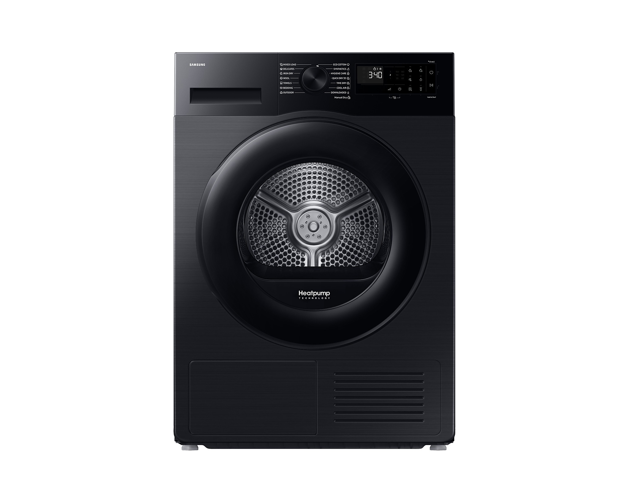 Samsung DV90DG52A0ABEE kuivati, must