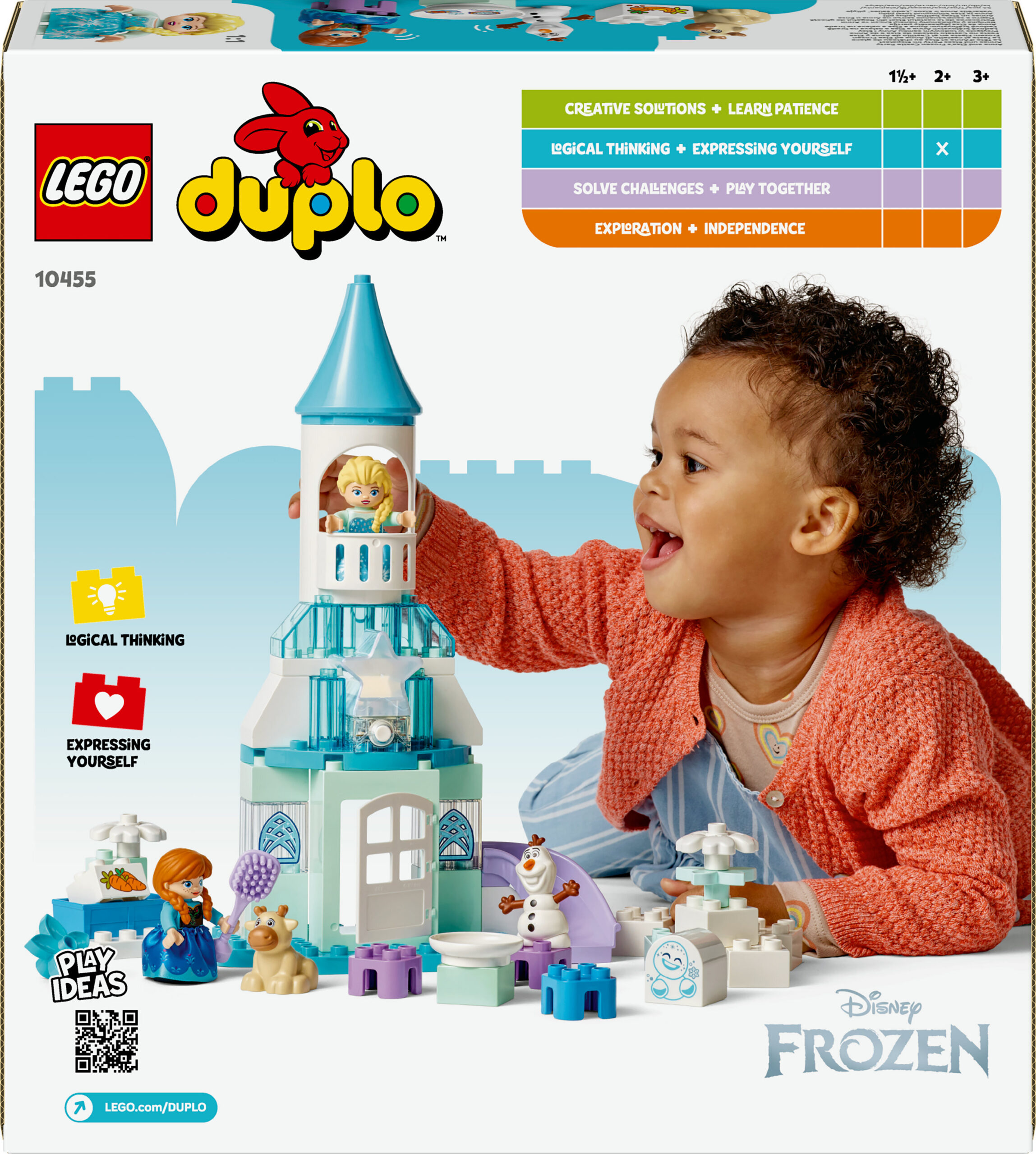 LEGO Duplo 10455 - Anna and Elsa's Ice Castle Party - Image 4