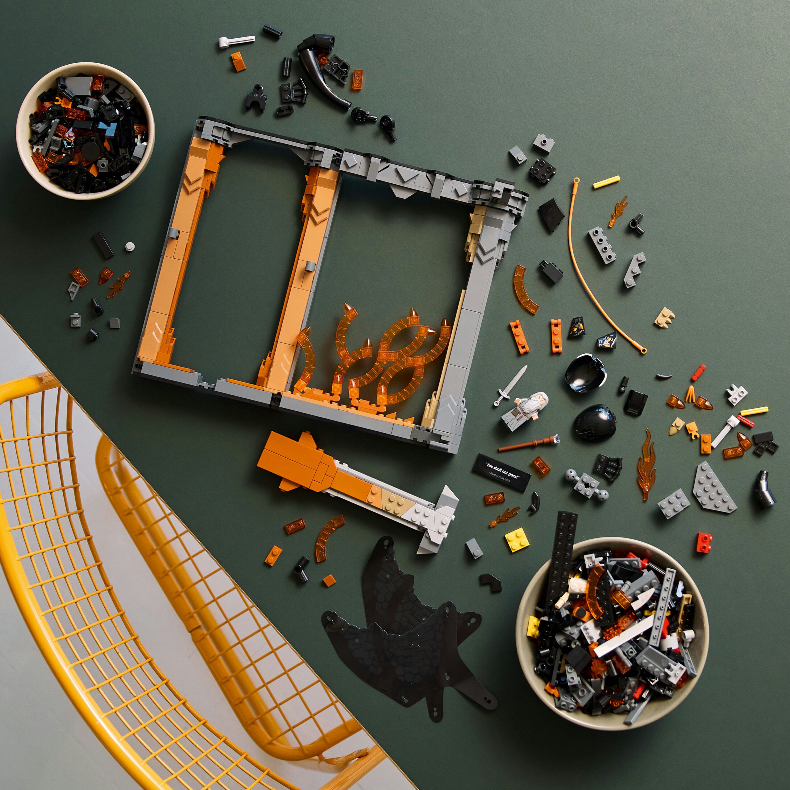 LEGO Icons 10367 Sõrmuste Isand: Balrogi raamatu minimaailm - Image 5