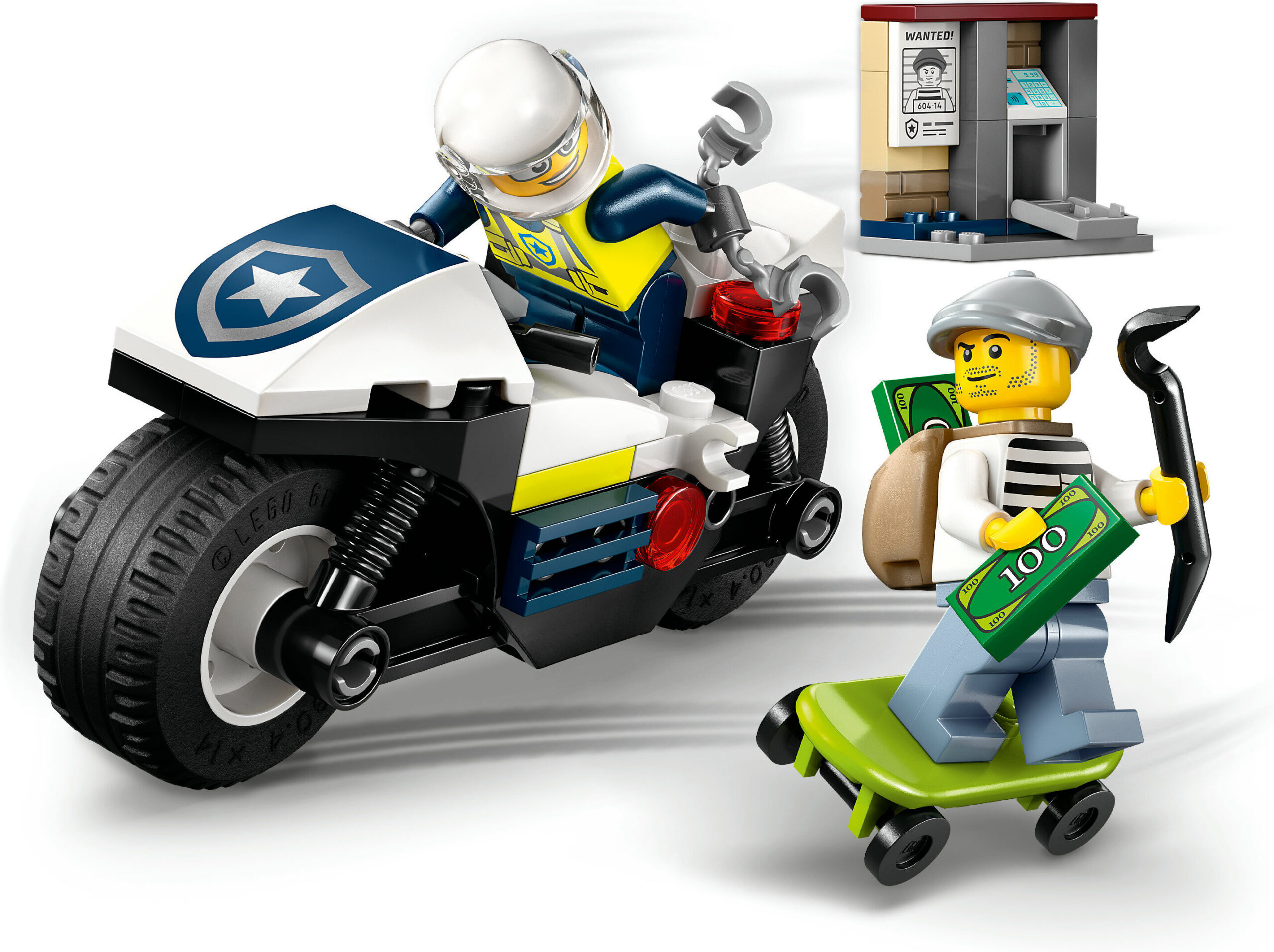 LEGO City 60455 Politsei mootorratta tagaajamine - Image 5