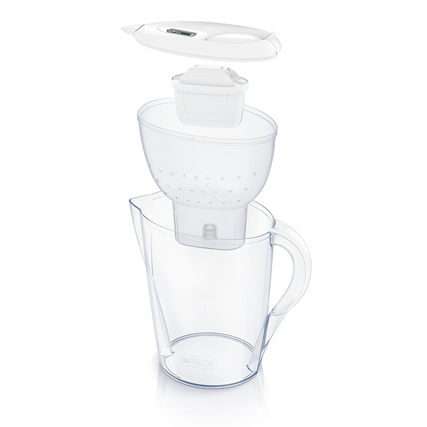 Brita Marella veefiltrikann, valge, 2,4 l