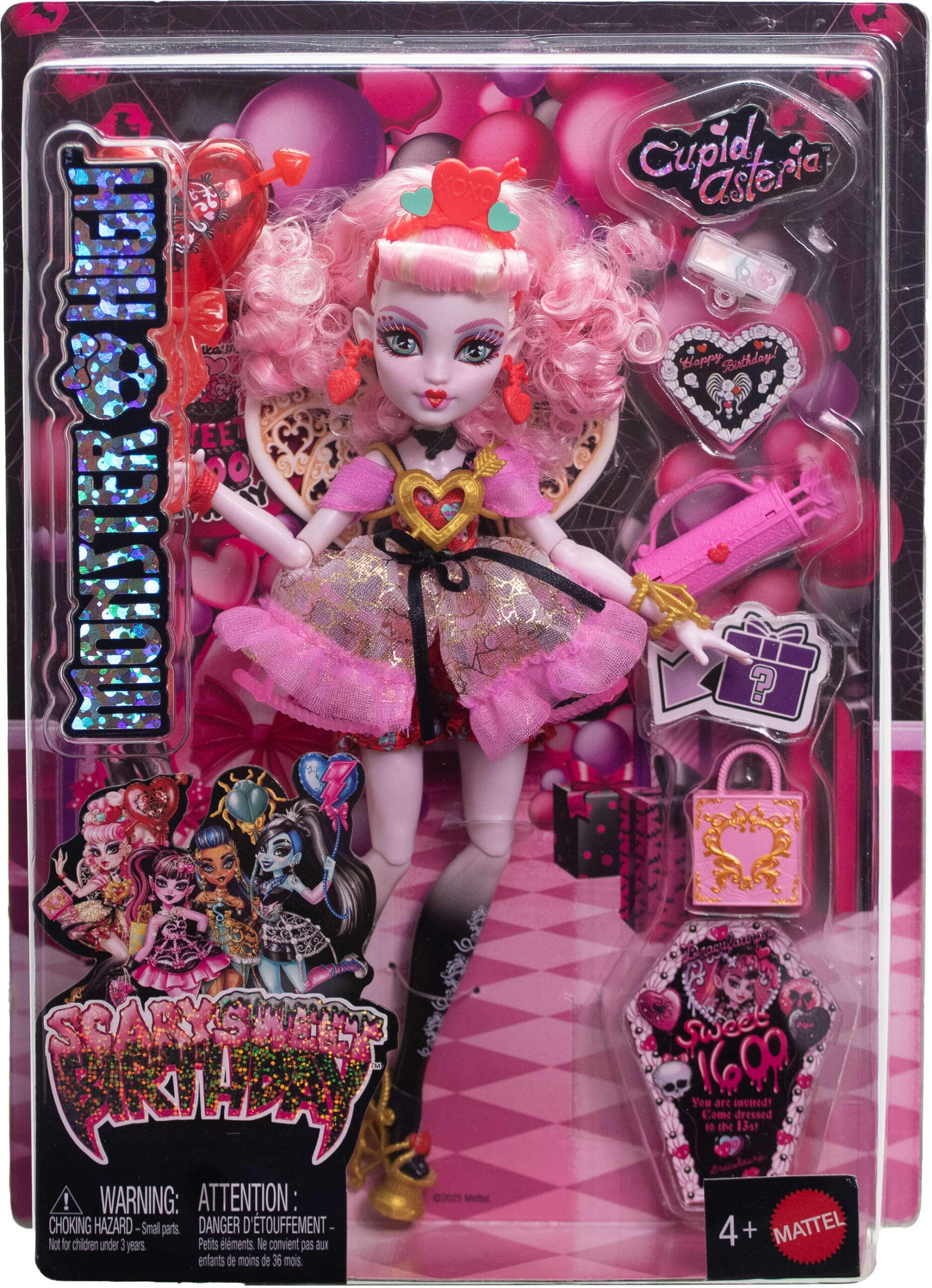 Monster High Scary Sweet Birthday Fashion nukk, Cupid