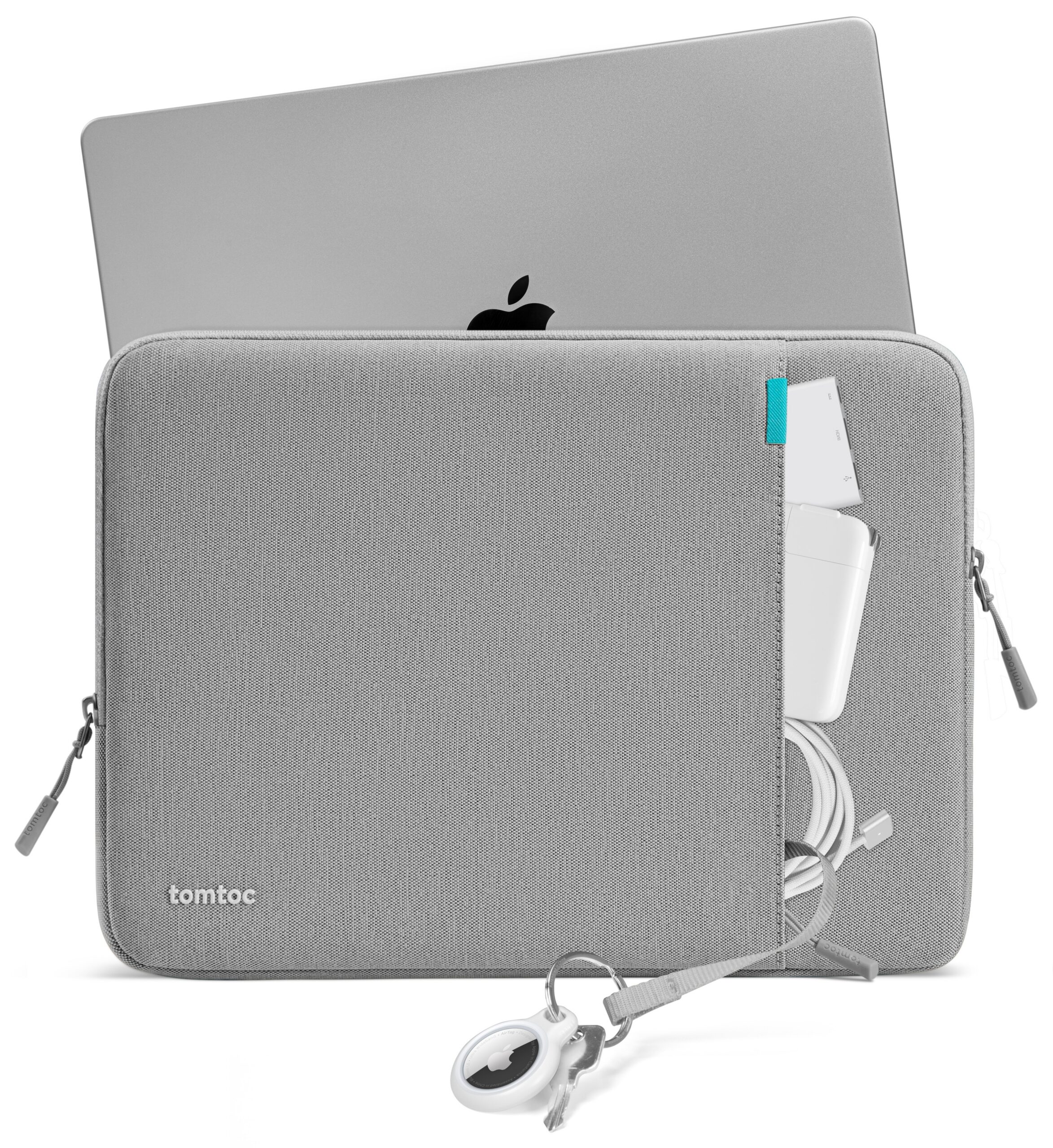 tomtoc Defender A13 14" sülearvutiümbris ja tarvikute kott, hall - Image 5