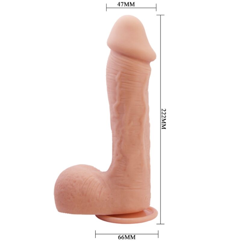 JOHNSON REALISTIC SKIN DILDO 22 CM - Image 2