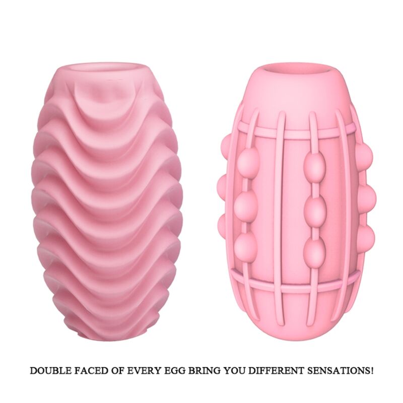 PINK DOUBLE SIDED MASTURBATOR EGG - Image 3