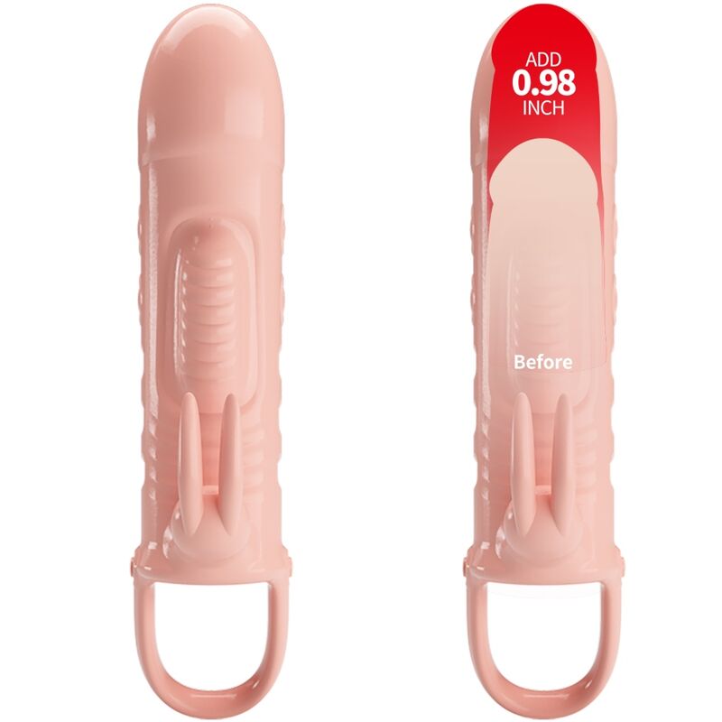 SLOANE NATURAL RABBIT PENIS SHEATH - Image 2