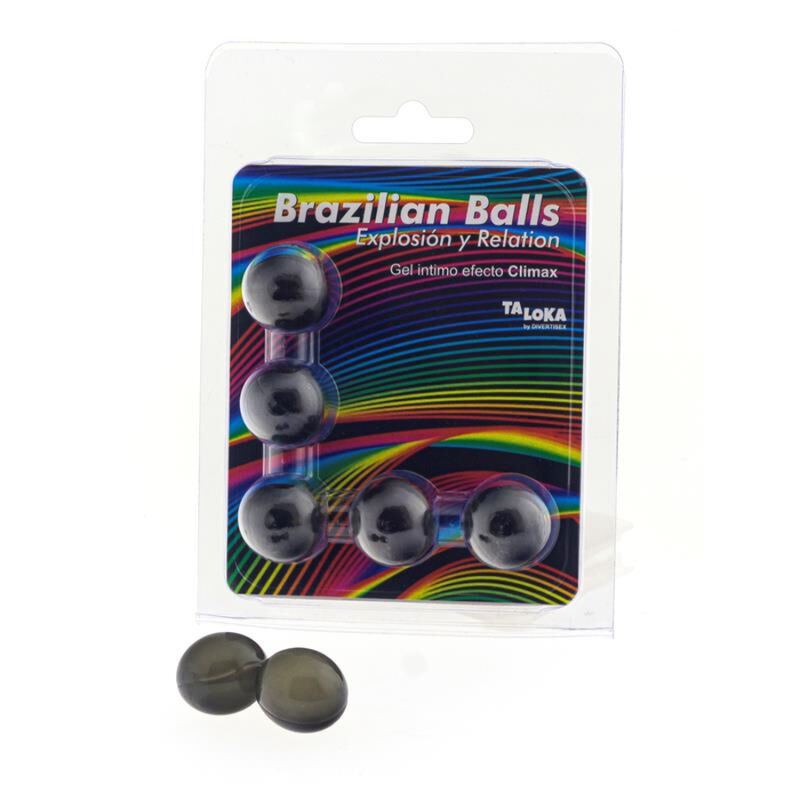 5 BRAZILIAN BALLS CLIMAX EFFECT EXCITING GEL