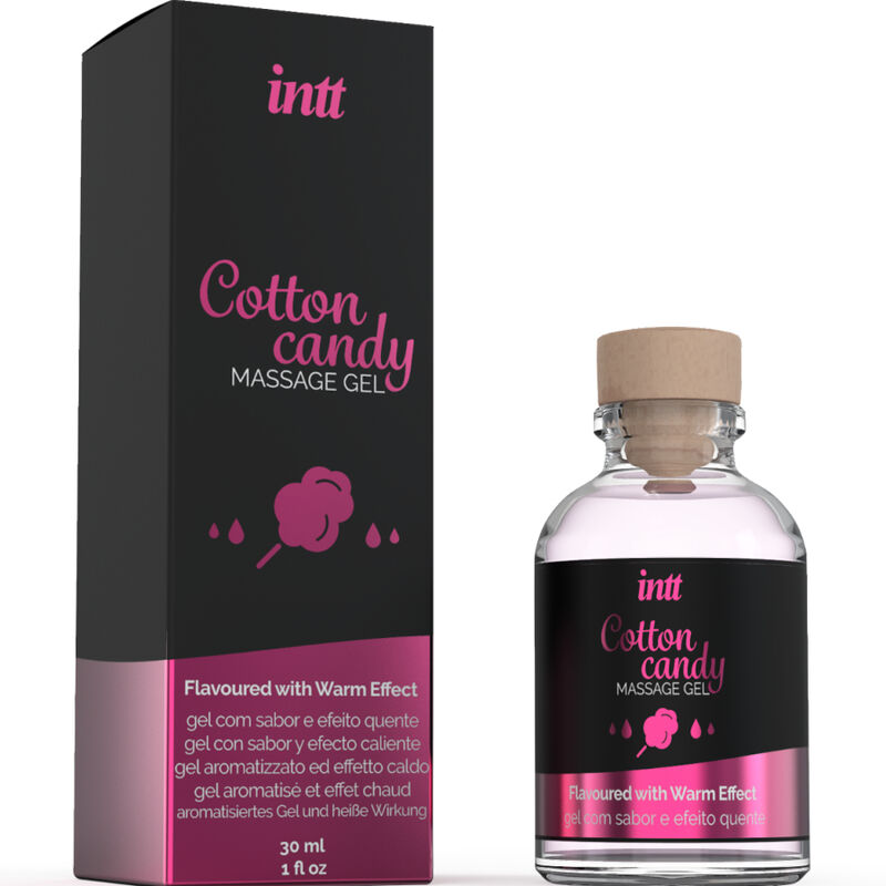MASSAGE GEL WITH COTTON CANDY FLAVOR AND HEATING EFFECT - Image 2