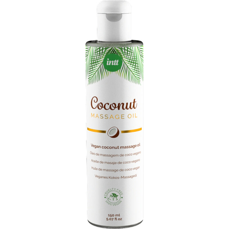 SWEET VEGAN MASSAGE OIL WITH RELAXING COCONUT FLAVORED
