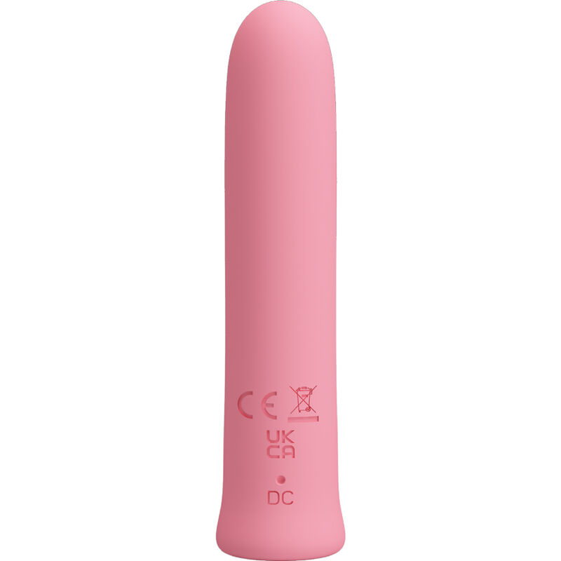 CURTIS MINI SUPER POWER VIBRATOR 12 PINK SILICONE VIBRATIONS - Image 3