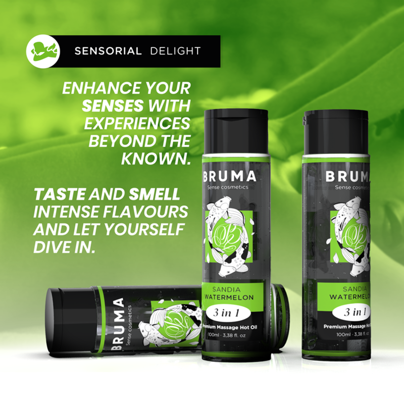 PREMIUM MASSAGE HOT OIL WATERMELON 3 IN 1 100 ML - Image 5