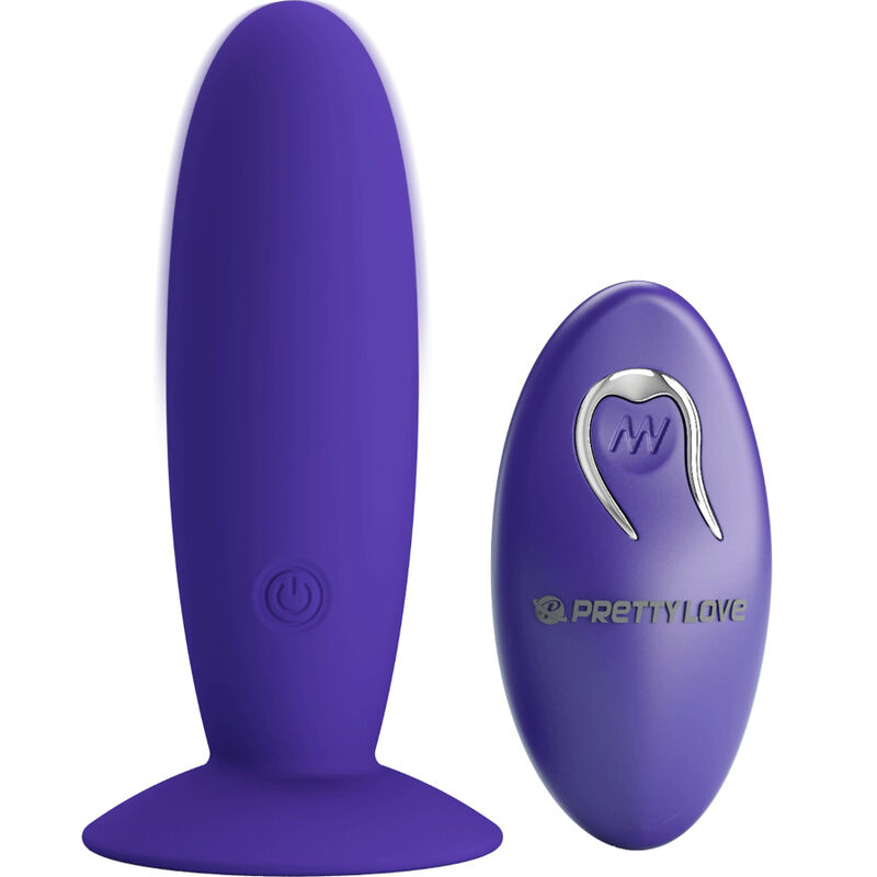 YOUTH PLUG ANAL VIBRATOR REMOTE CONTROL VIOLET