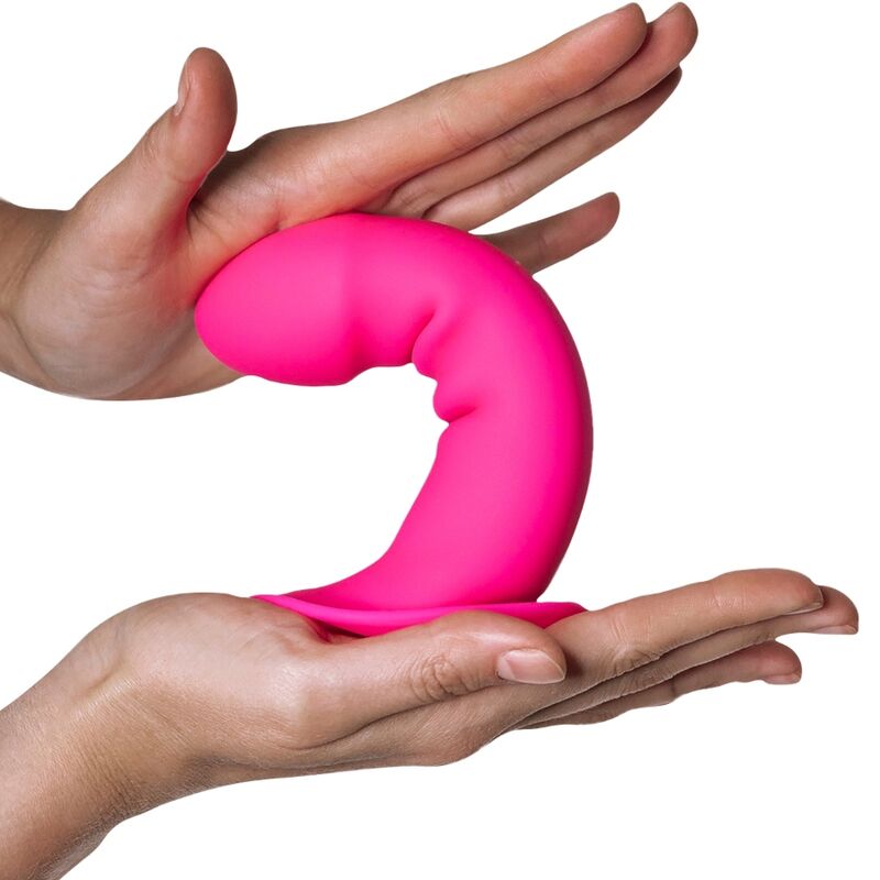 HITSENS 2 SILICONE DILDO PINK - Image 2