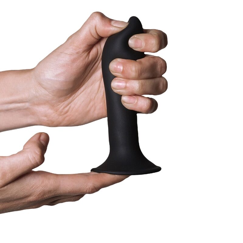 HITSENS 5 SILICONE DILDO BLACK - Image 3
