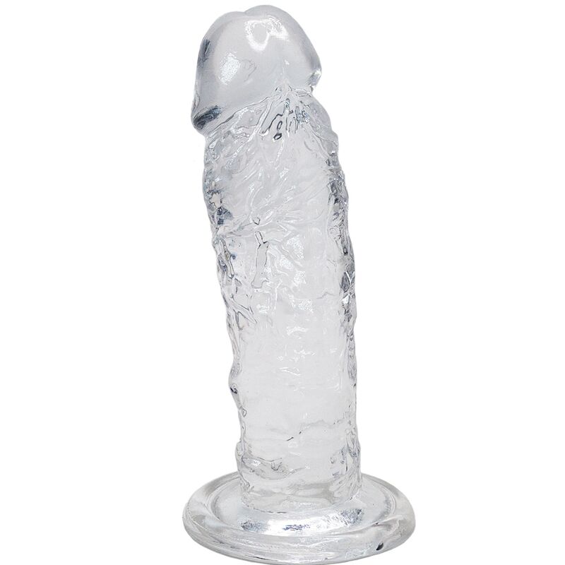 MAJESTIC REALISTIC PENIS TRANSPARENT 14.7 CM