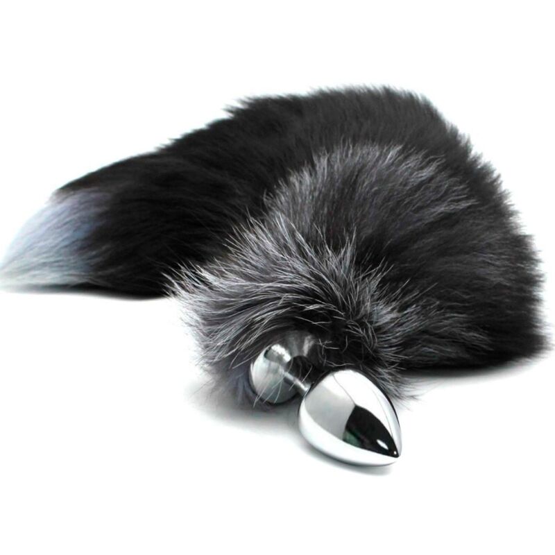 ANAL PLEASURE PLUG METAL FOX TAIL SIZE S - Image 3