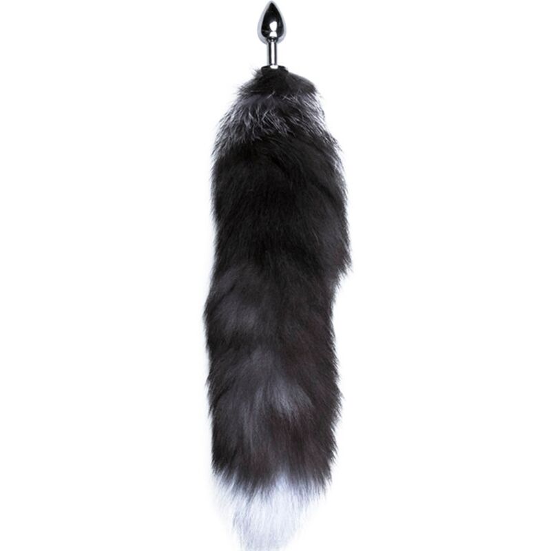 ANAL PLEASURE PLUG METAL FOX TAIL SIZE S - Image 2