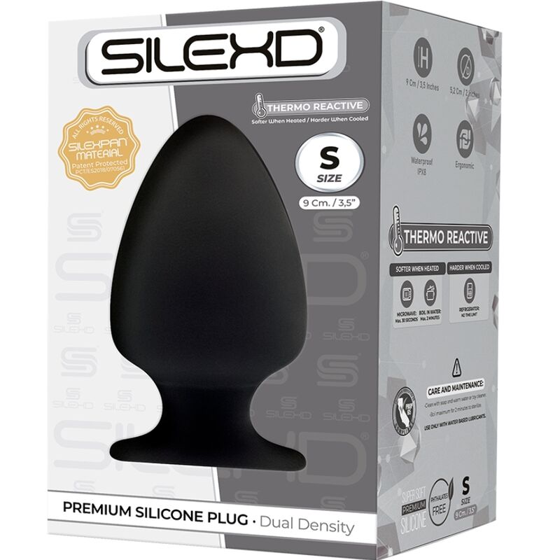 MODEL 1 ANAL PLUG PREMIUM SILEXPAN SILICONE PREMIUM THERMOREACTIVE SIZE S - Image 2