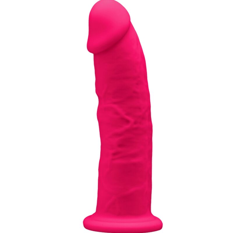 MODEL 2 REALISTIC PENIS PREMIUM SILEXPAN SILICONE FUCHSIA 15 CM