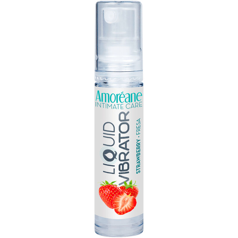 VIBRATING LIQUID STRAWBERRY 10 ML
