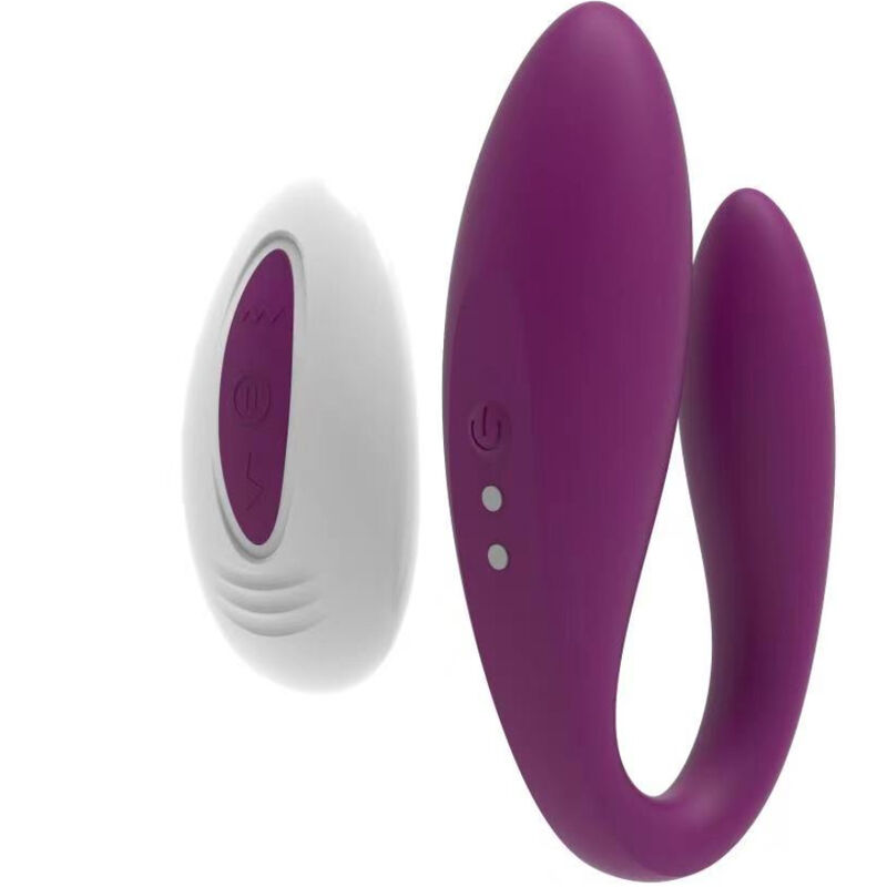 KITTY VIBRATOR FOR COUPLES VIOLET REMOTE CONTROL