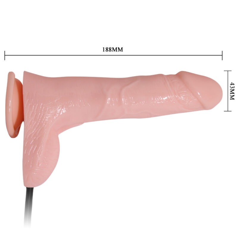 INFLATABLE REALISTIC DILDO WITH SUCTION CUP 15 CM - Image 3