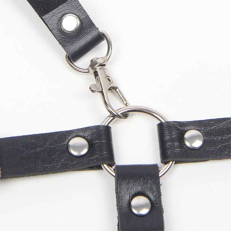 HARNESS WITH STRAPS AND CHAINDETAILS ONE SIZE - Image 5